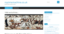 Desktop Screenshot of mytimemachine.co.uk